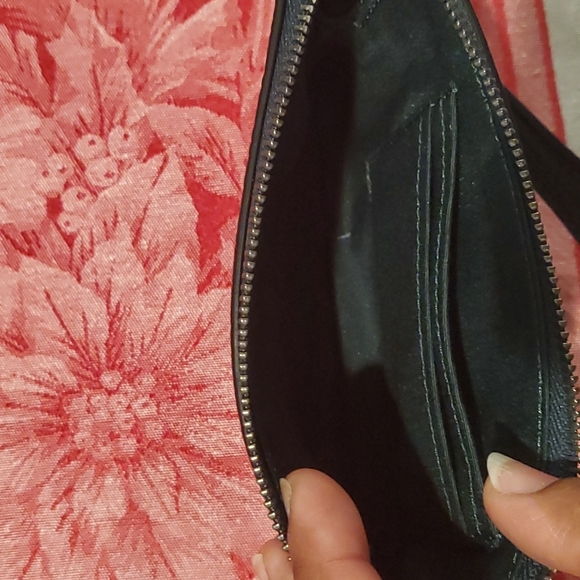 Coach Corner- Zip Wristlet, Jade Green, NWT - Picture 3 of 3